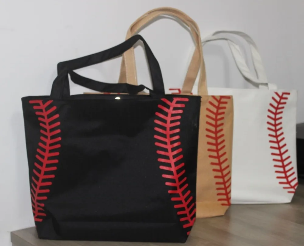 Горячая 3 цвета маленький baseball Велоспорт леди холщевая сумка на плечо бейсбольная сумка женская сумка Милая Canva сумка баскетбольная сумка