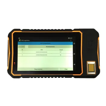 

Handheld Terminal 7" Rugged Android Waterproof Tablet Mini PC 1D 2D Barcode Scanner Fingerprint Reader GPS RFID UHF NFC 10000mah