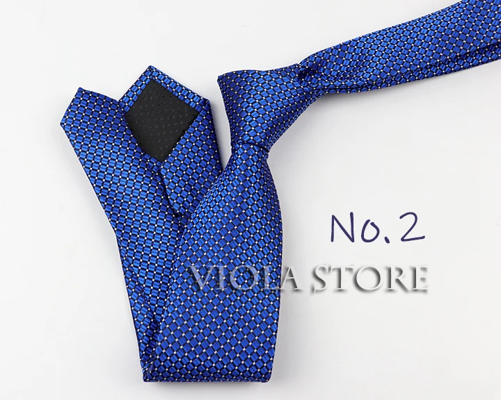 Классический Полосатый плед жаккардовый галстук 7 см полиэстер мужской галстук деловой смокинг банкетный ужин галстук подарок-аксессуар