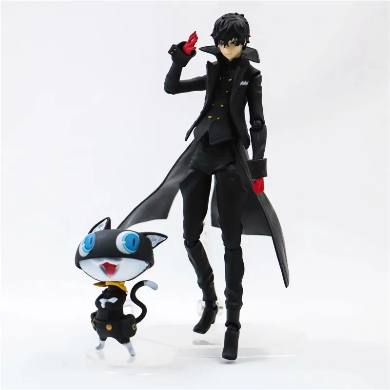 Figma 363 Persona 5 Shujinkou /& Morgana Joker Action Figure Toys Gift New In Box