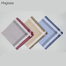 Носовые платки Женские клетчатые трендовые различные цвета для отдыха Классические мягкие женские хлопковые высококачественные женские носовые платки шик