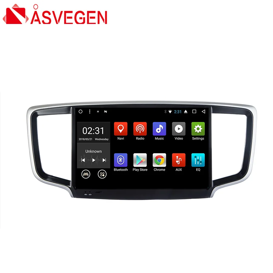 Flash Deal Asvegen Touch Screen Android 7.1 Quad Core Car Auto WIFI Vedio Radio Multimedia Player GPS Navigation For Honda Odyssey 2015 0