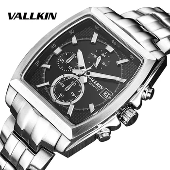

Top Brand Luxury Man Sport Luminous Wristwatch Men Chronograph steel Quartz Watch Relogio Masculino Complete Calendar Clock