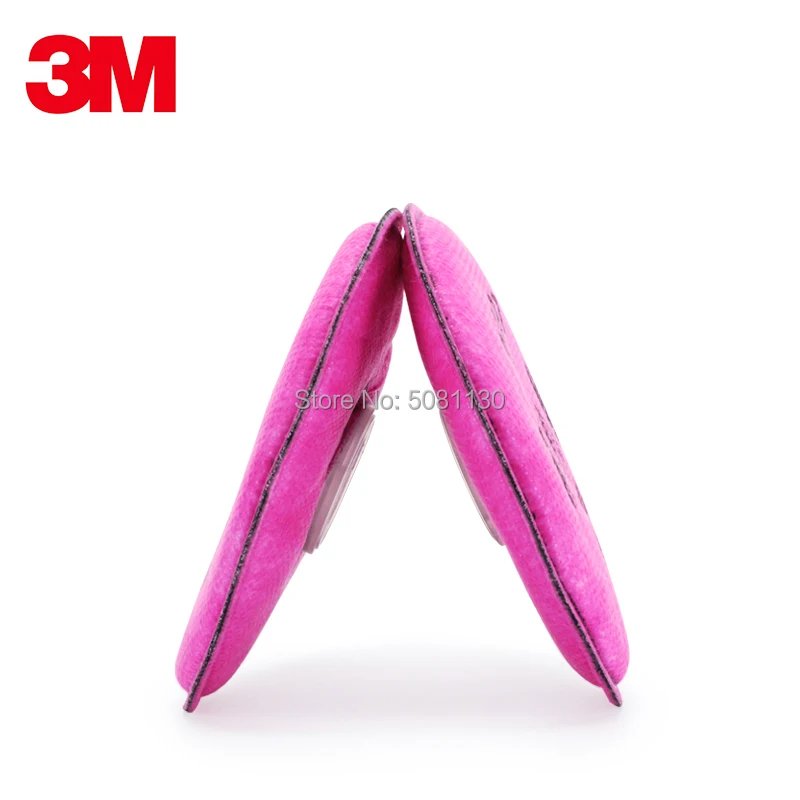 

5/10 Prs 3M 2097 Particulate Filter Cotton P100 Dustproof Painting Spray Industrial For 6200 7502 Series Dust Gas Mask Filters