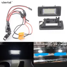2PCS Canbus Error Free LED Number License Plate Light for Volkswagen VW golf 6 7 MK7