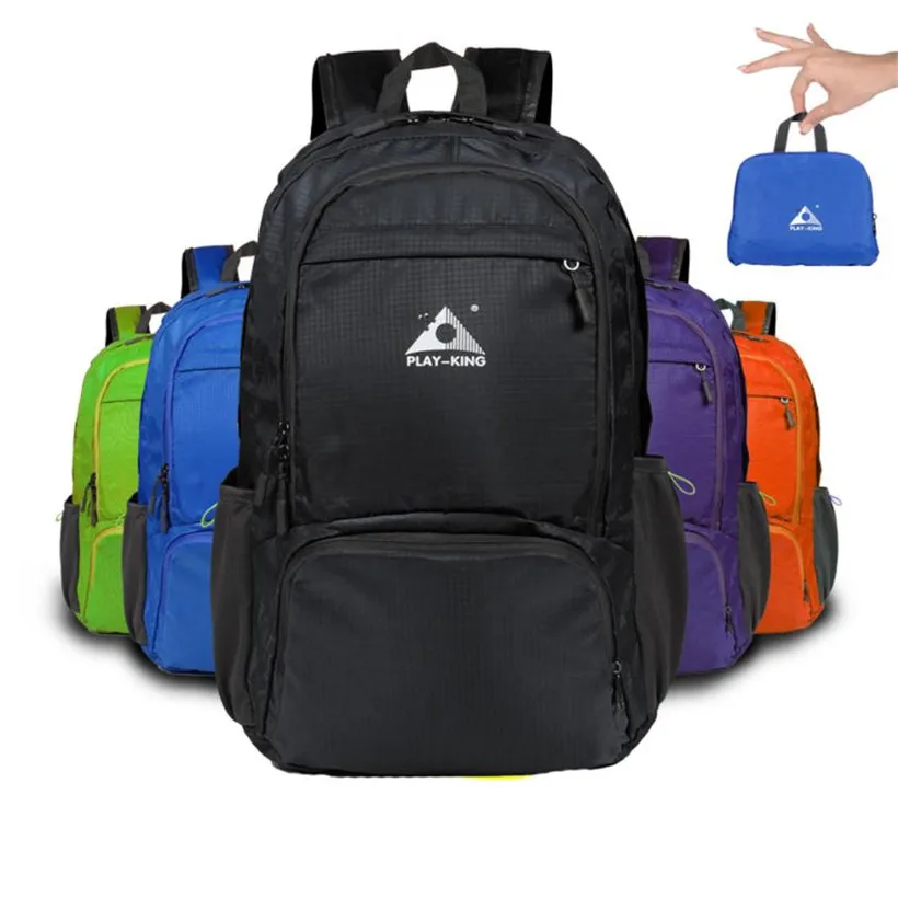 

Fishsunday Sport Bags Outdoor Folding Bag Backpack Unisex Waterproof Nylon Large Sport Traveling Hiking Zipper 0719