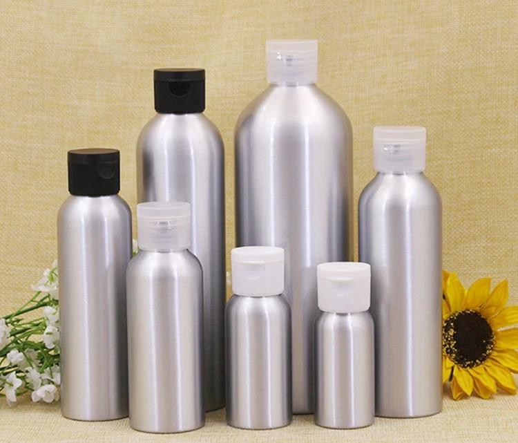 Sedorate 20 шт./лот пустой контейнер для косметической алюминиевые бутылки для лосьона 30 мл 50 мл 100 мл 120 мл 150 мл 250 мл 500 мл JX013