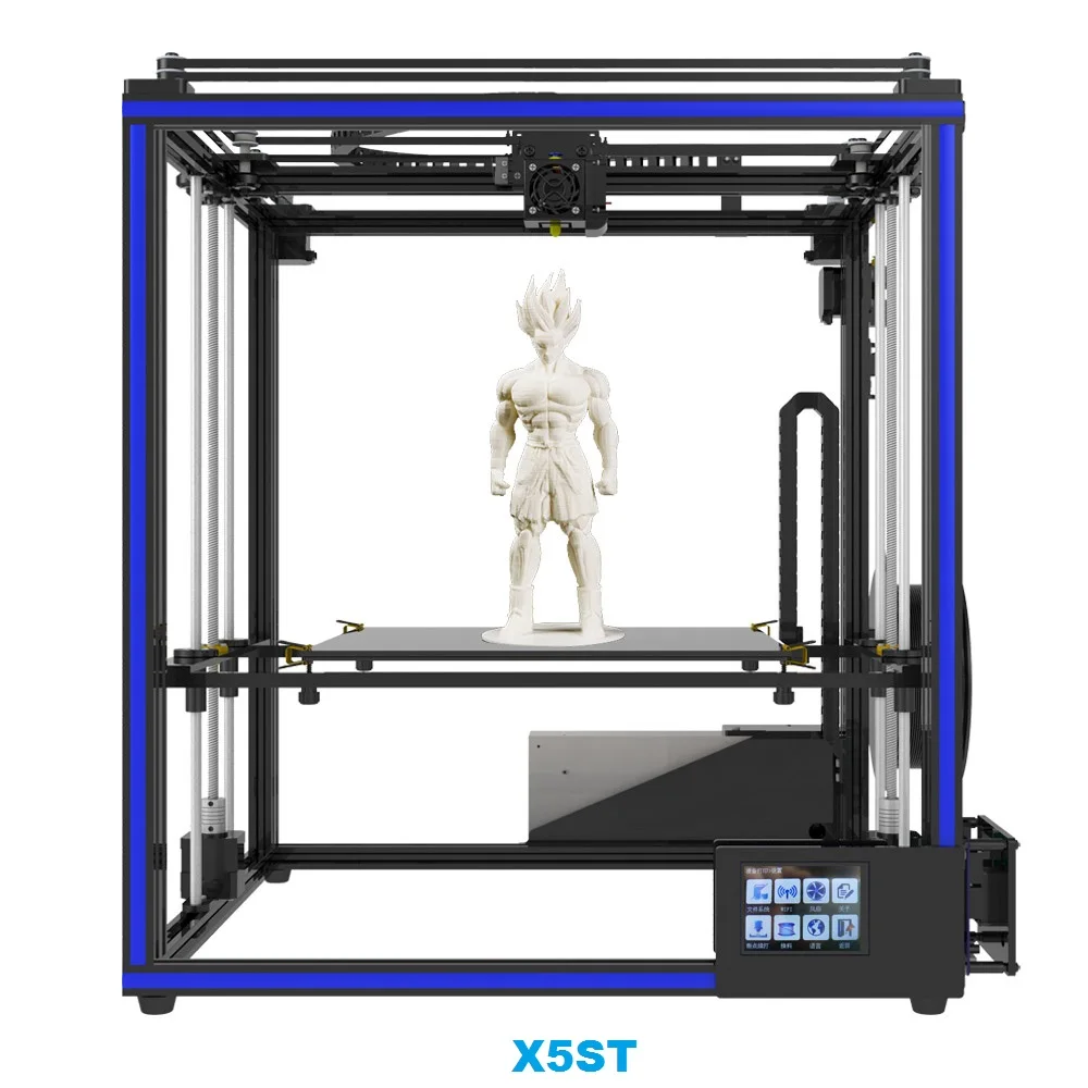 Tronxy новейший 3D принтер X5S 3 5 дюймов сенсорный экран большой размер печати 330*330*400