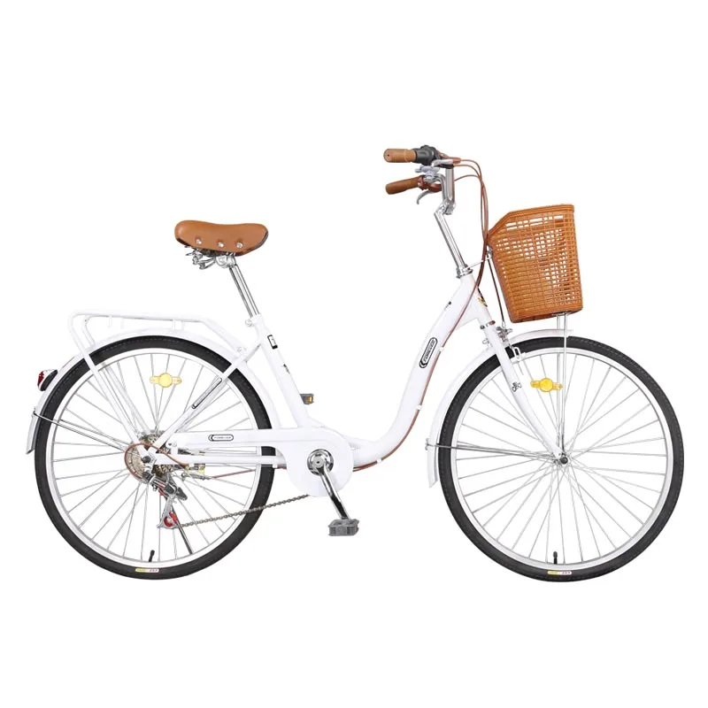 Perfect Adult Lady Commute Ordinary Lightweight 24 And 26 Inch Speed Shift High Carbon Steel Bicycle 0