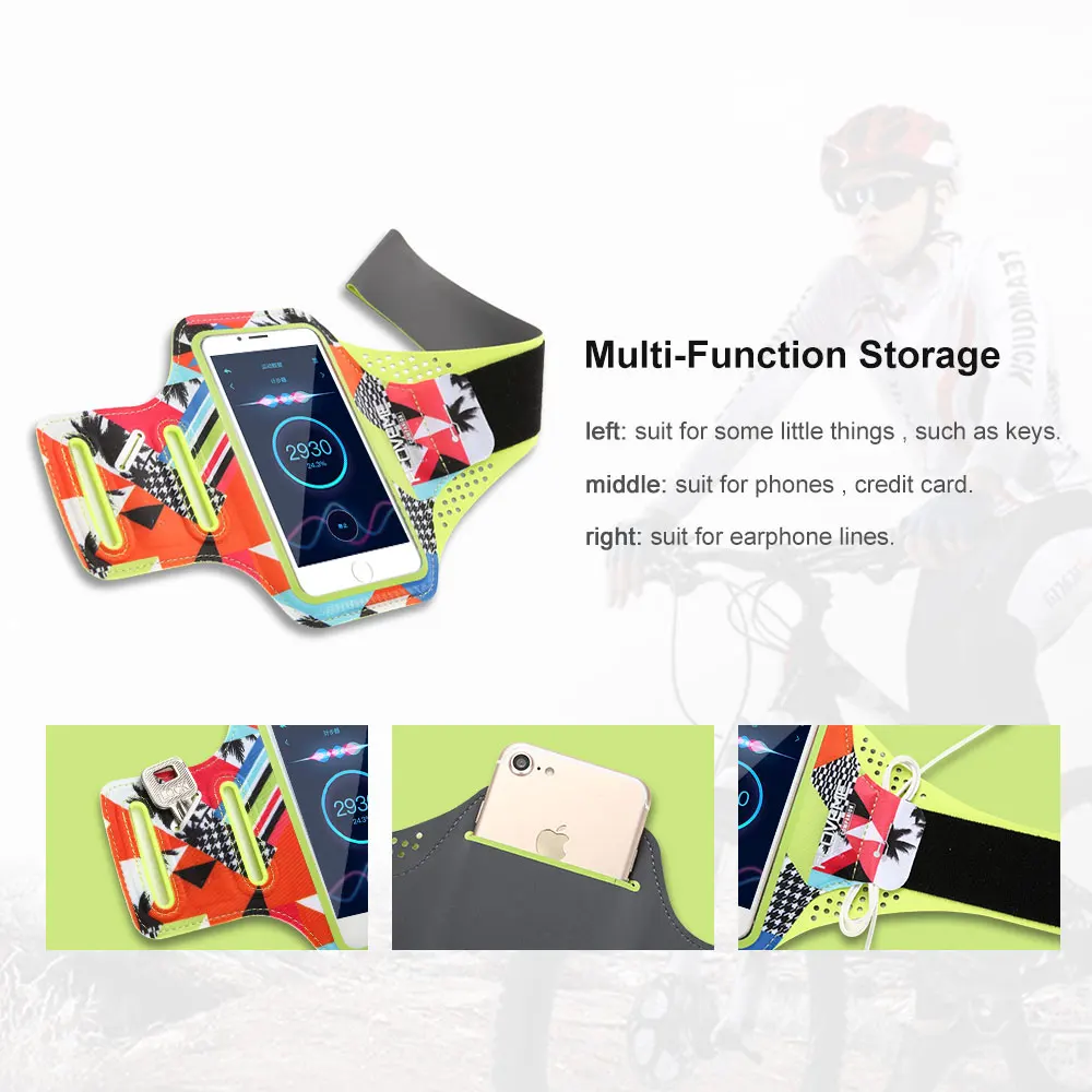 FLOVEME спортивный чехол на руку для iPhone X 8 Беговая сумка для телефона чехол для iPhone 7 7 plus 6 6s чехол для Xiaomi Redmi note 4x Capa