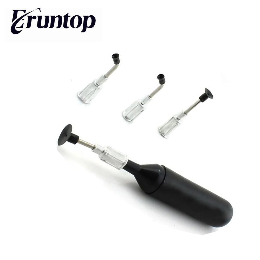 

1pcs IC SMD Vacuum Sucking Pen Sucker Pick Up Hand + 4 Suction Headers