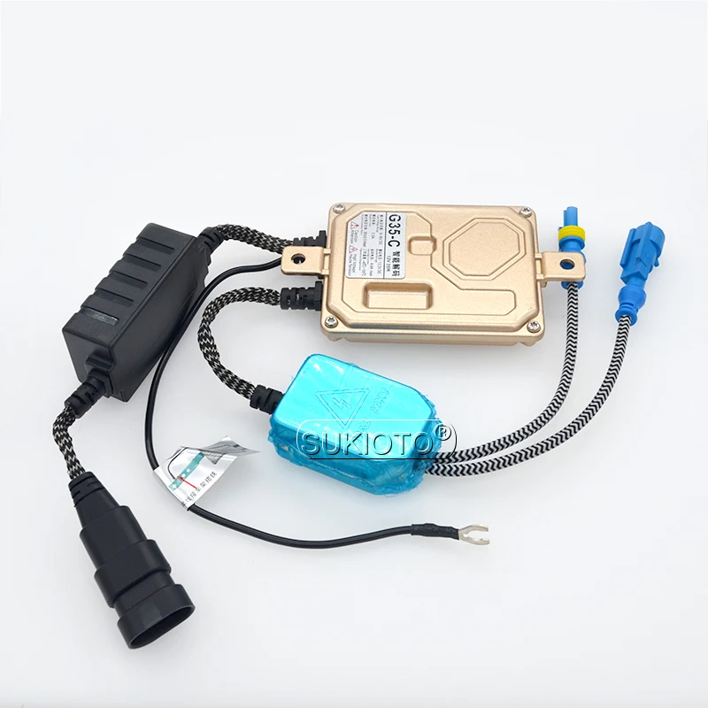 SUKIOTO 35W No Error Canbus Xenon H7CR HID Bulb Kit 4300K 5000K 6000K 8000K H7CR Car Light Bulb 35W EMC Canbus HID Ballast Kit (3)