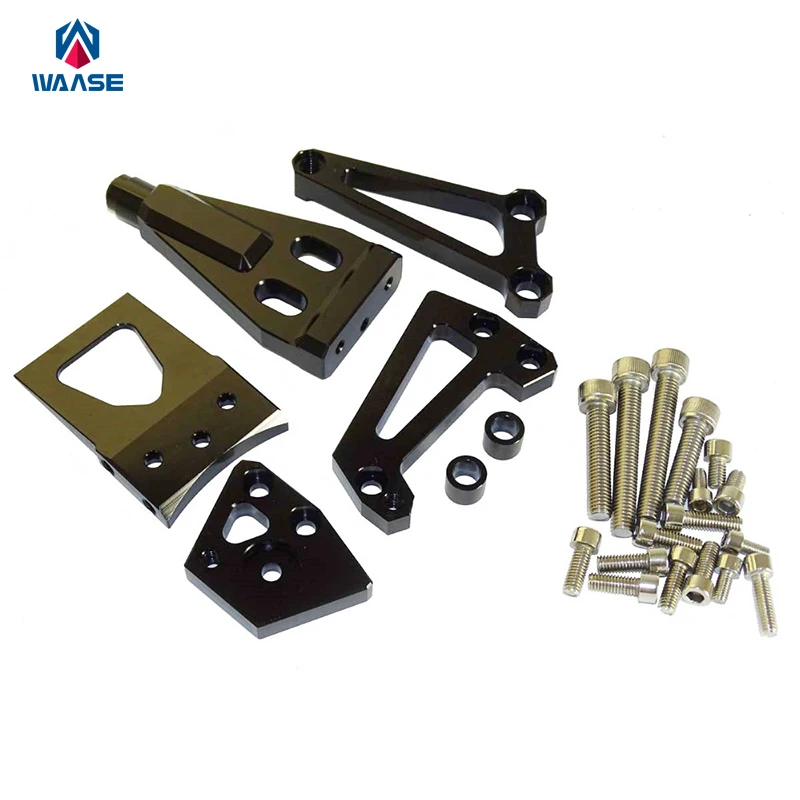 Motorcycle Cnc Aluminium Steering Stabilizer Damper Mounting Bracket