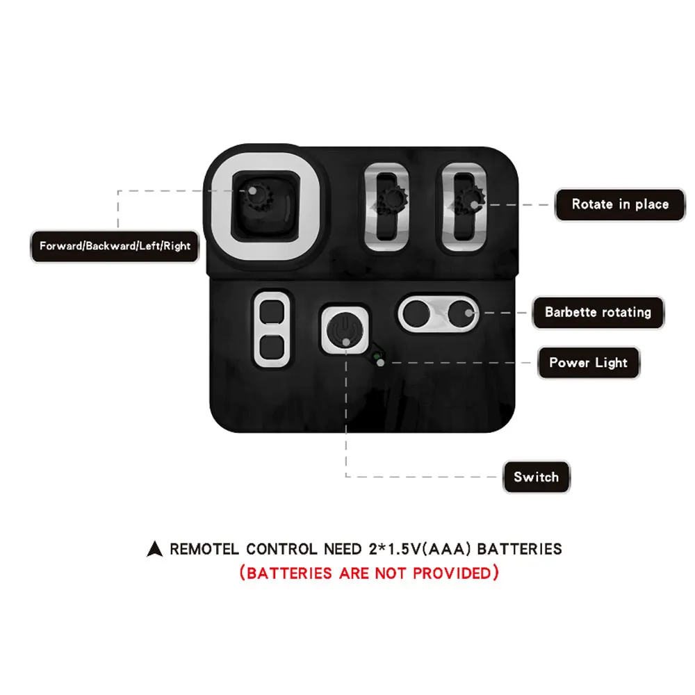 Remote Control Tank 1 Set Desktop Decor Collection Metal Rc Gift Novelty Toy Kids Kidsroom Diy