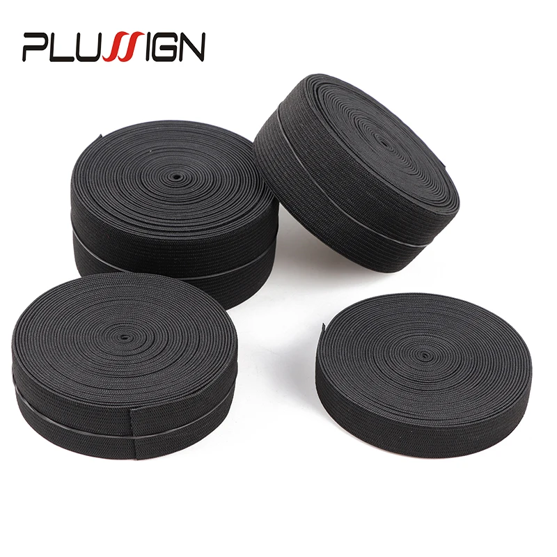 

1.5Cm 2.5Cm 3.5Cm 4Cm Width Elastic Wig Bands For Making Wig Cap Nylon Webbing Wig Band Diy Sewing Elastic Band For Wigs 5M/Lot