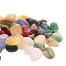 WINOMO 0,5-2 см 100 г натуральный красочный агат камень для кабирования/резки/Lapidary/Tumbling/полировки