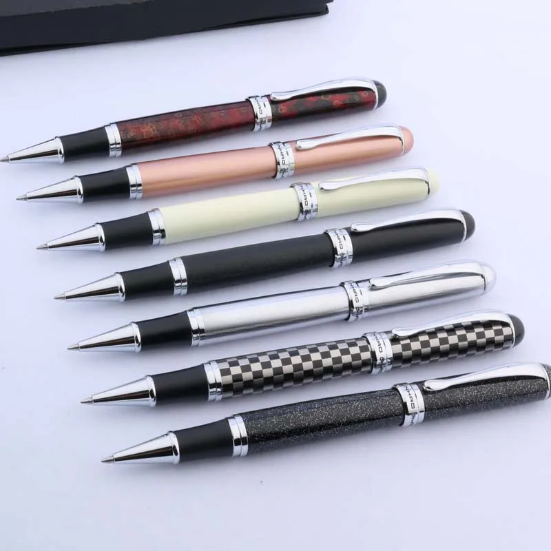 JINHAO 750 Горячие цветные шахматные средние металлические школьные ручки|rollerball