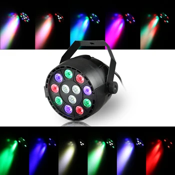 

20W LED Stage Light RGBW DMX512 12 LEDs Dream Color Light for Club DJ Home Party KTV bar stage lamp LED Par Light
