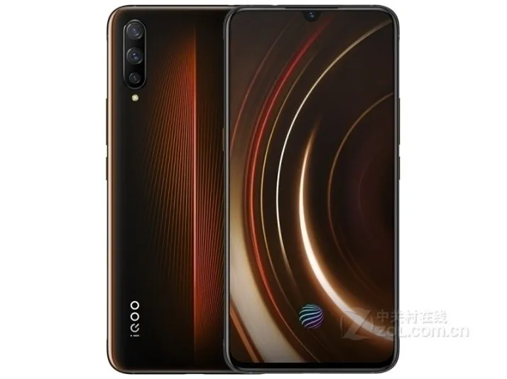 Официальный vivo celular iQOO мобильный телефон Android 9 Snapdragon 855 NFC type-C 4000mAh 44W быстрая зарядка крутой 4D игровой мобильный телефон