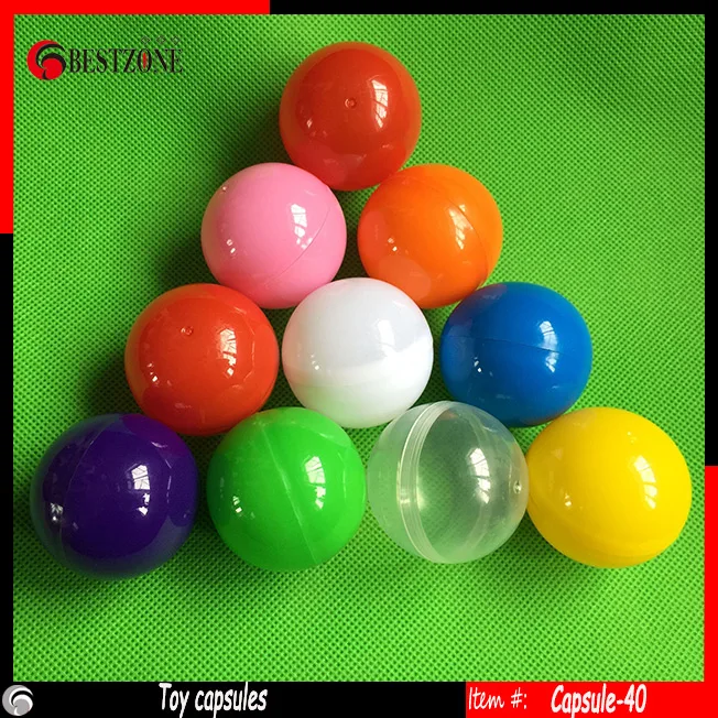 100pcs of 40mm Fun Soft Empty Plastic Ball Baby Kid Grasp Round Toy
