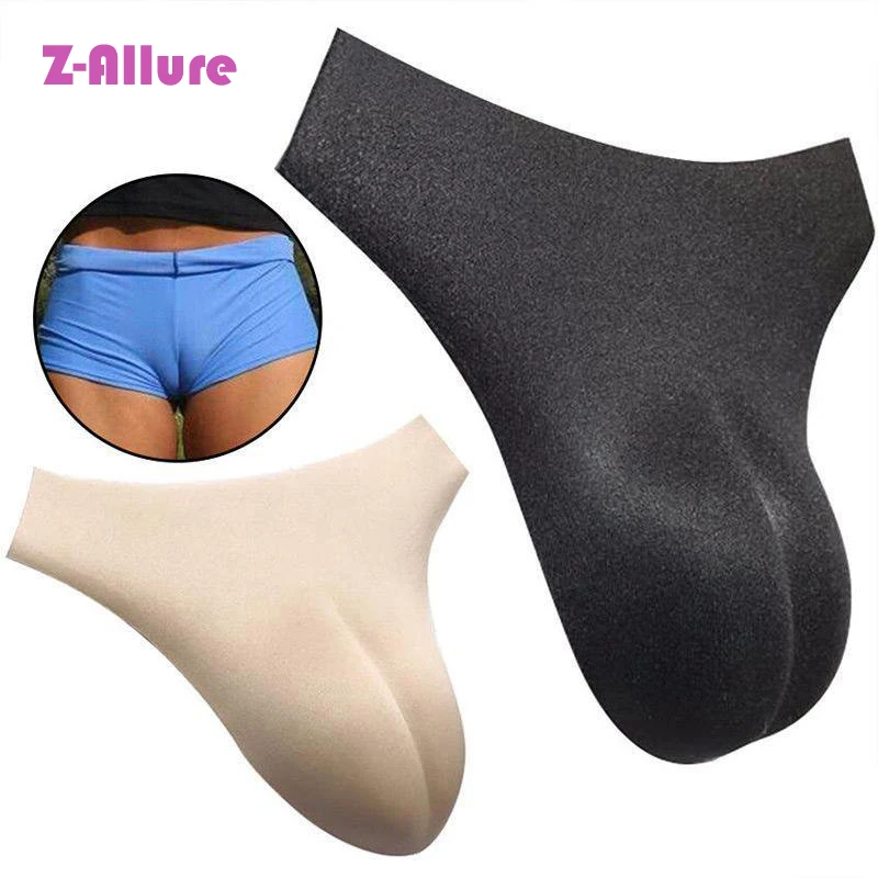 Поддельные влагалища Shemale Hide JJ Camel Toe нижнее белье TG Ложные трусики Вагина для