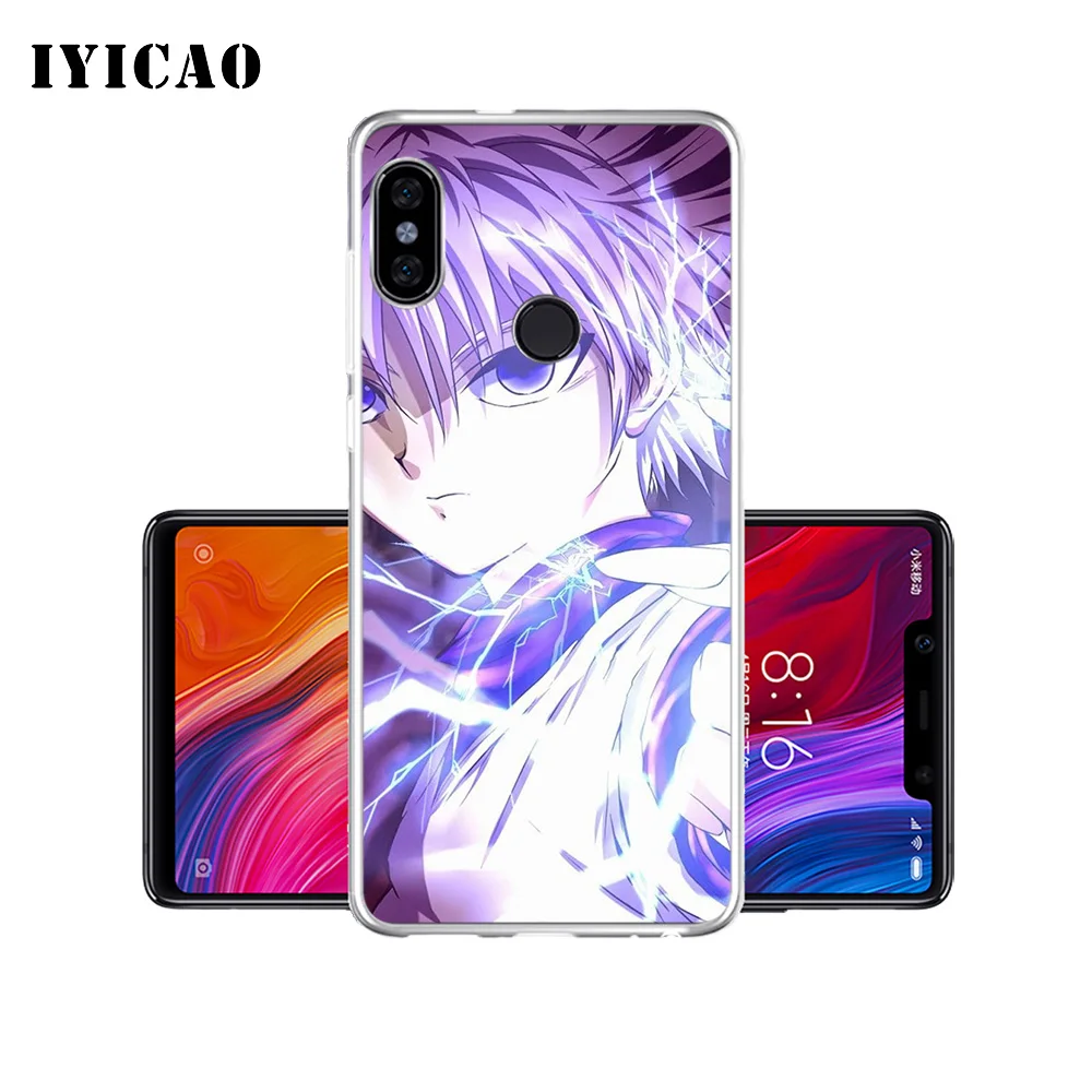 Чехол для телефона IYICAO Killua Zoldyck hunter x мягкий силиконовый чехол Xiaomi Mi 9 8 SE 6 A1 A2 Lite F1