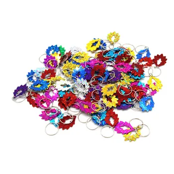 

50PCS/PACK Sequins Braiding Hair Bead Dreadlocks Bead Gold Tone Hair Cuffs Dread Tube Charm Dreadlock Accessaries Extension