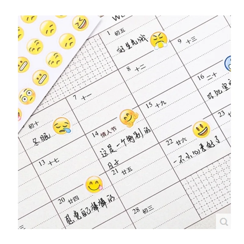 Omilut Emoji Стикеры вечерние Happy День рождения малыш душа ребенка DIY Кристалл с