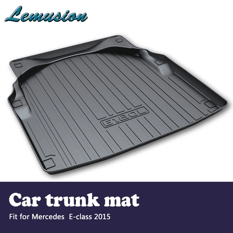 1Set Car Cargo rear trunk mat For Mercedes Benz E class W212 2015 Boot