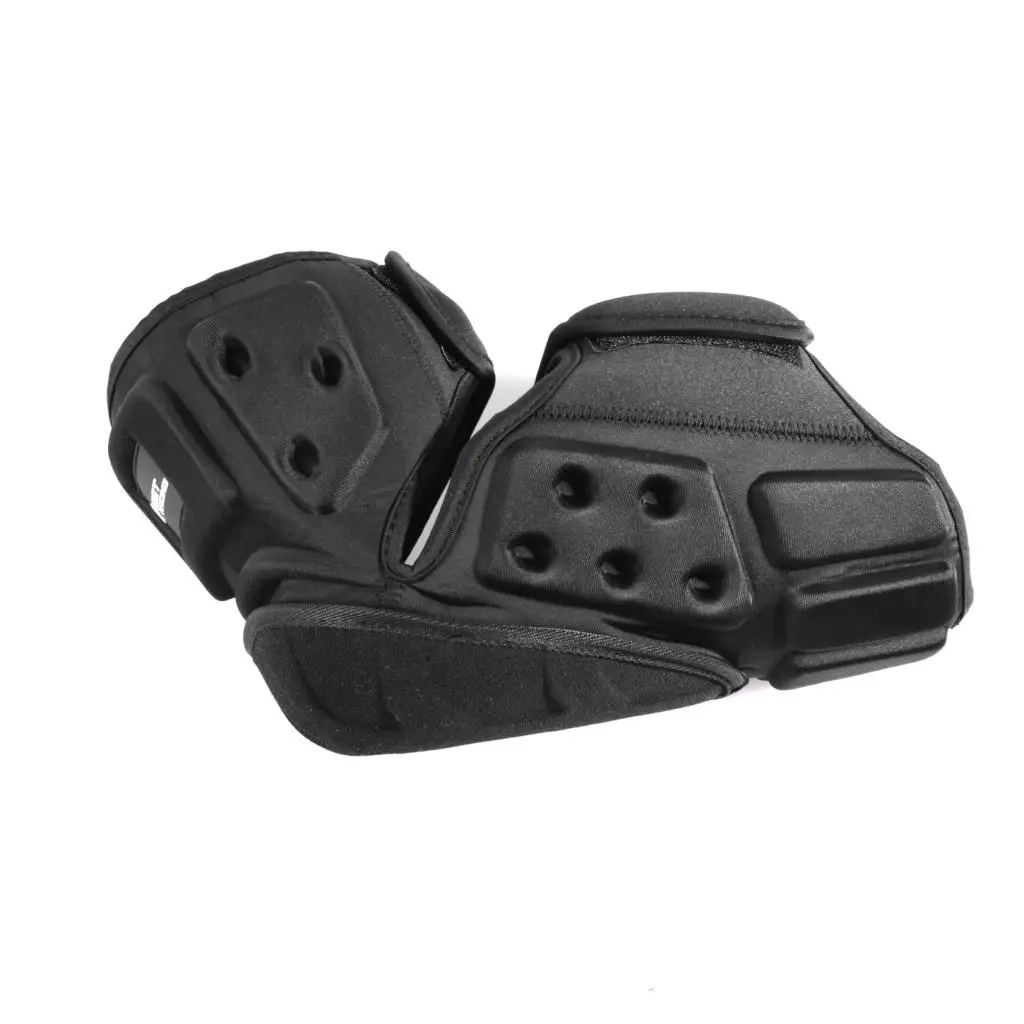  1 Pair Motorcycle Knee Pads Motocross Knee Protector Guard Moto Knee Protector Protective Gear Motorbike Riding Knee Black