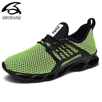 

Summer Men Women Sneakers Fashion Outdoor flyknit netting breathes Shoes male Female Casual Shoes lovers Trainers Mesh Shoes