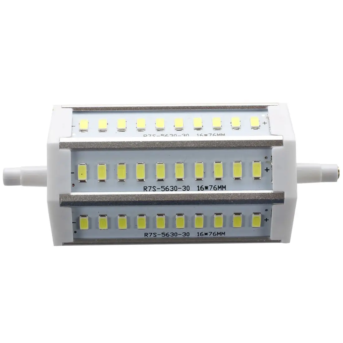 R7S 12W Диммируемый 118 мм 30 SMD светодиодный светильник белый галогенный прожектор лампа 1200LM