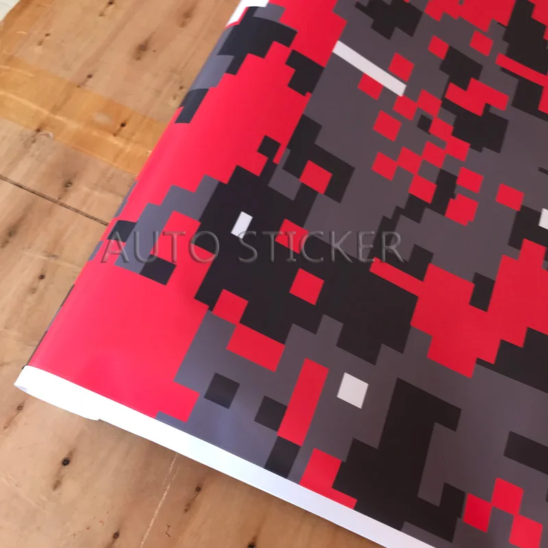 red black digital camo wraps 2
