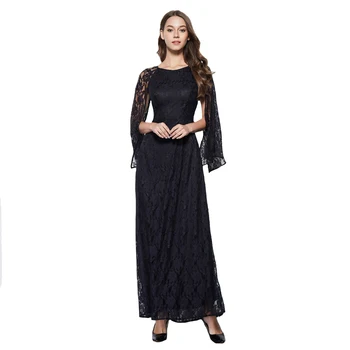 

Elegant LACE Evening Dresses Long 2020 A Line Slim Formal Banquet Party Dresses Ankle-Length Prom Gown Robe De Soiree Sexy