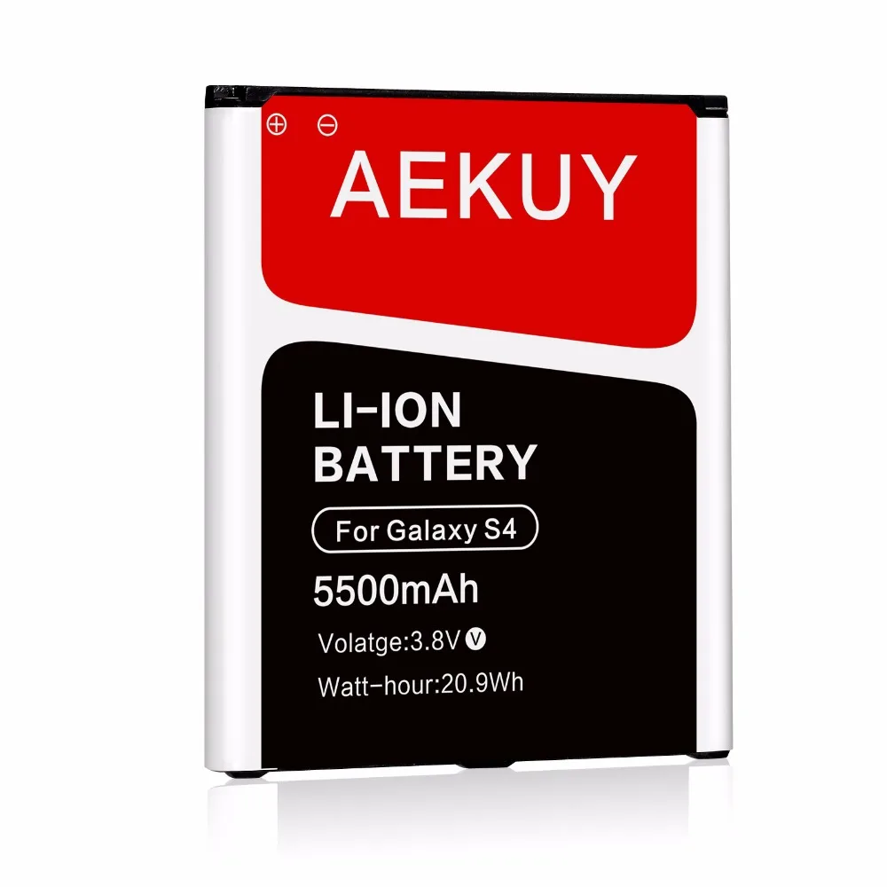 AEKUY high capacity S4 Battery 5800mAh B600BC / B600BE Replacement