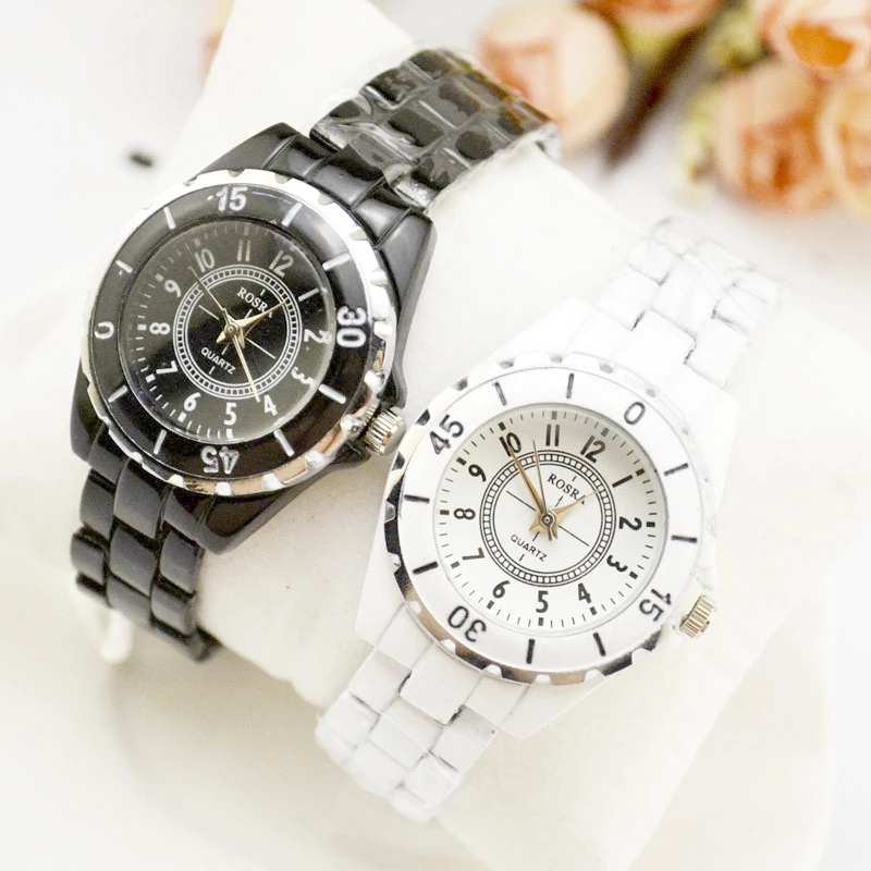 Женские часы Новые Модные женские аналоговые кварцевые часы женские керамические наручные часы женские часы Relojes
