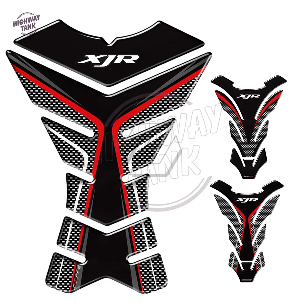 

3D Motorcycle Tank Pad Protector Decal Stickers Case for Yamaha XJR400 XJR1300 XJR1200 XJR 400 1200 1300 Tank