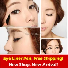 Liquid Eye Liner Pen Карандаш Макияж гель тонкий Дизайн Водонепроницаемый Водонепроницаемость Подводка для глаз delineador Maquillaje Макиллаж 1 шт