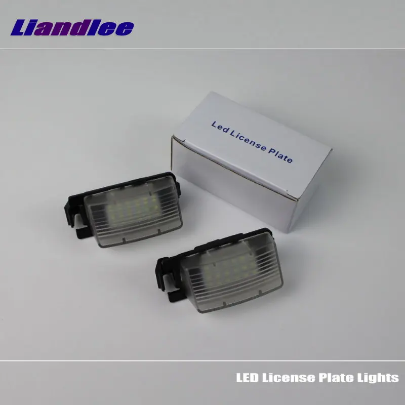 

Liandlee For Nissan Infiniti G35 G37 / G25 / Q40 / Q60 / LED Car License Plate Light Number Frame Lamp / High Quality LED Lights