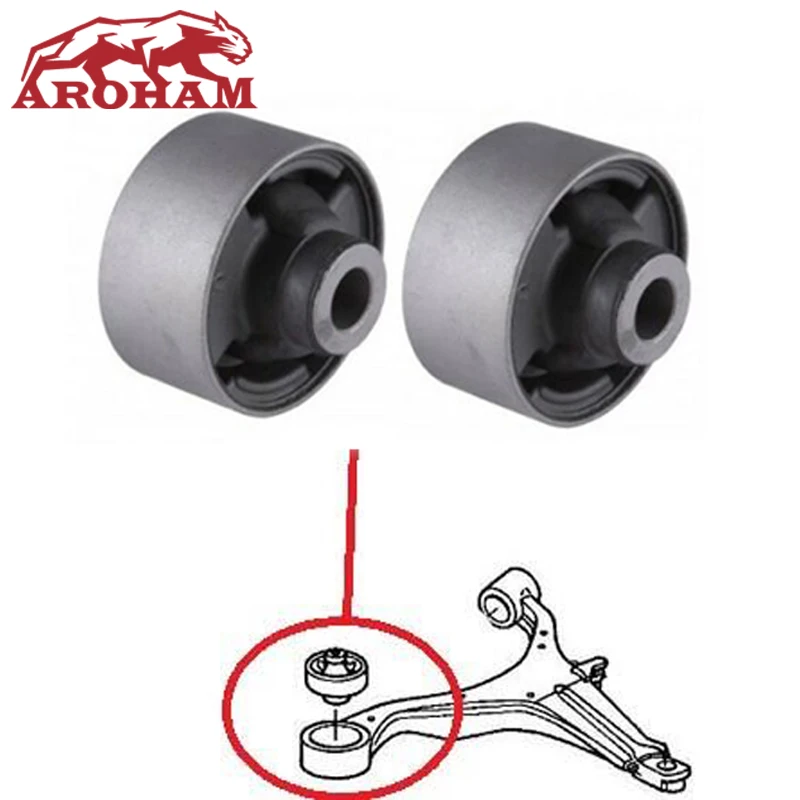 

2Pcs High Quality 51391-S5A-024 Front Lower Wishbone Control Arm Bush Bushings for Honda CR-V Mk2