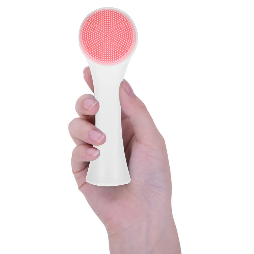 Silicone cleansing brush