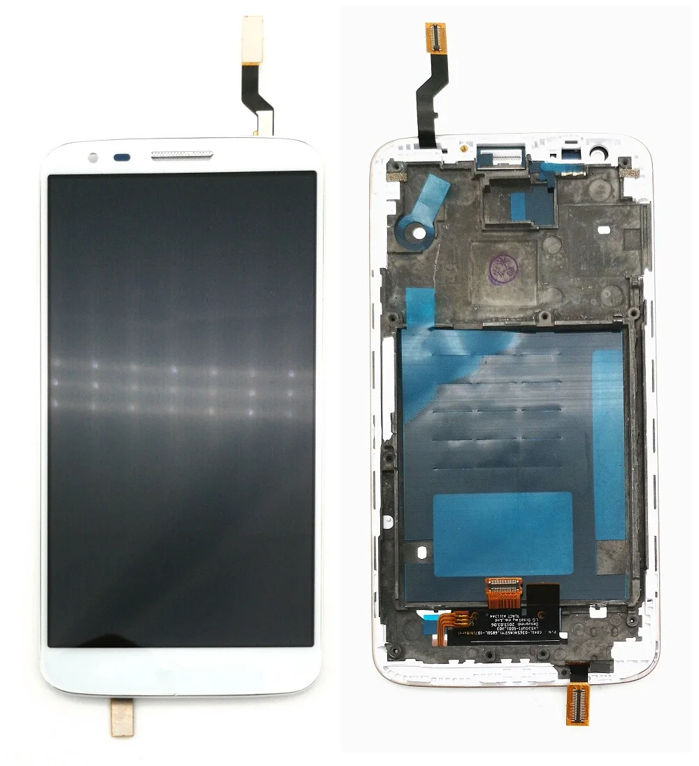 ЖК дисплей 5 2 дюйма для LG G2 D801 D803 D800 кодирующий преобразователь сенсорного экрана
