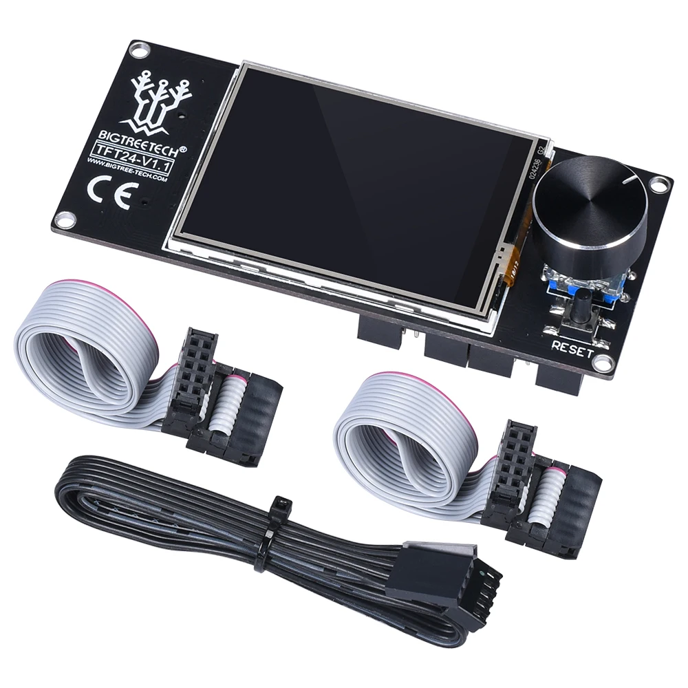 Цветной экран BIQU BIGTREETECH TFT24 V1.1 с сенсорным экраном и 12864 режимами ЖК дисплея для MKS