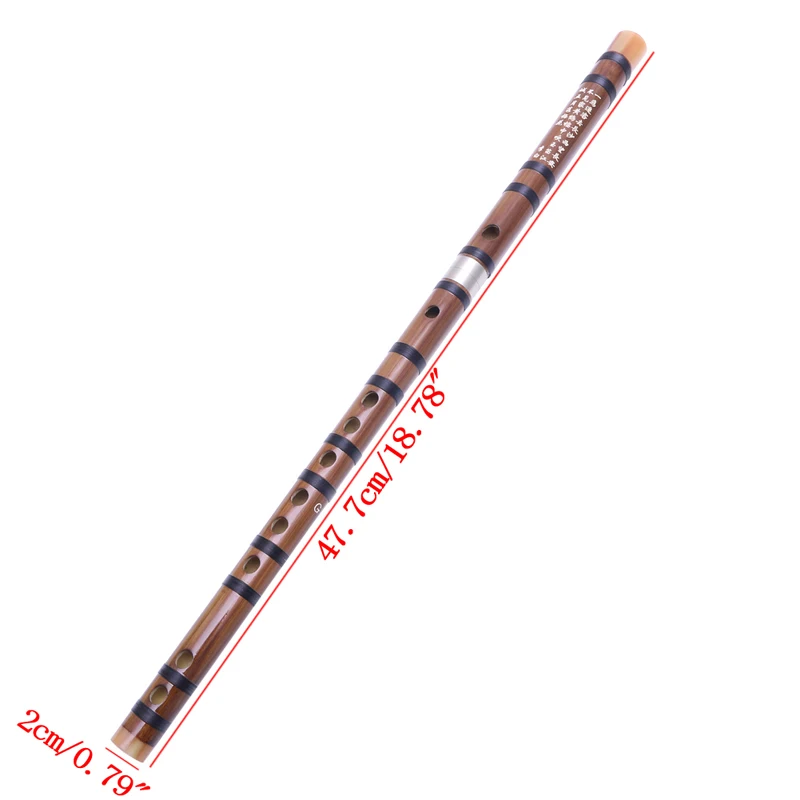 Музыкальные аксессуары китайский музыкальный инструмент бамбуковая Съемная флейта/Dizi In G традиционный ручной работы