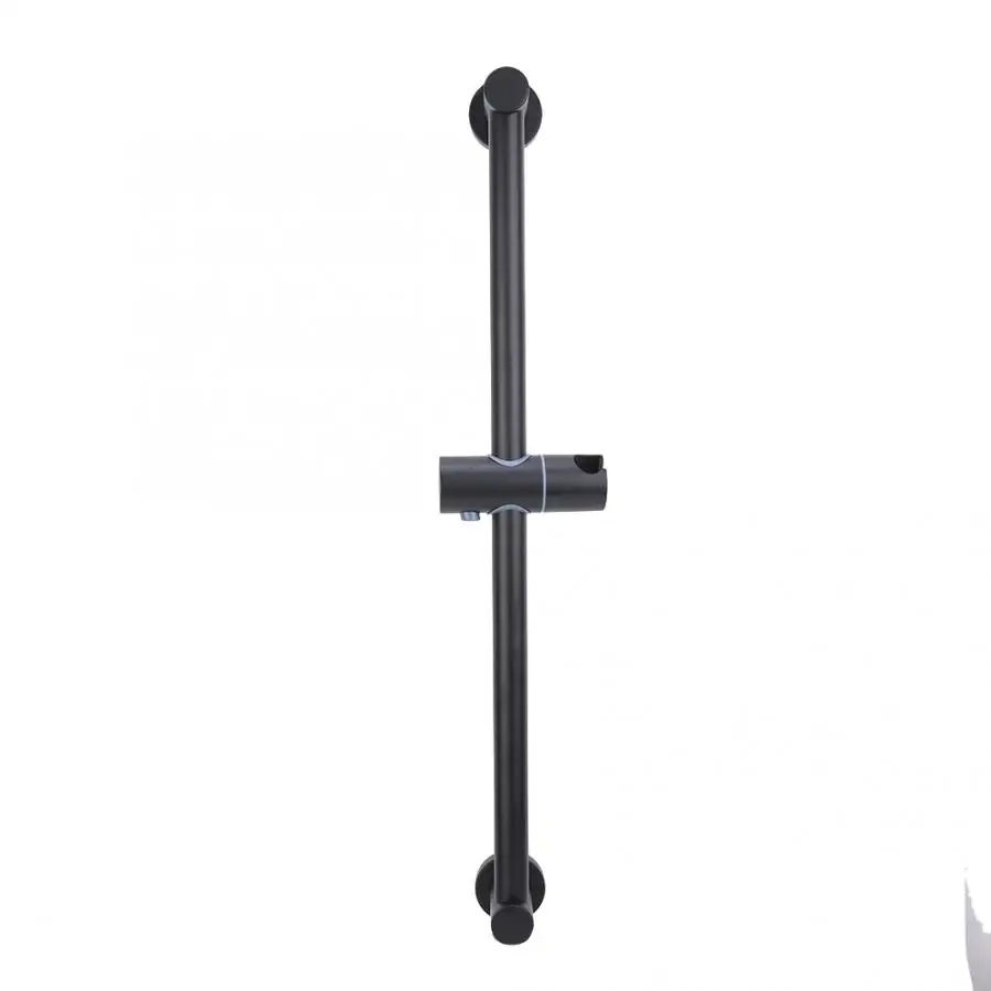 Shower Head Lift No Drilling Space Aluminum Shower Lifter Lifting Rod Shower Head Holder With Screwdriver