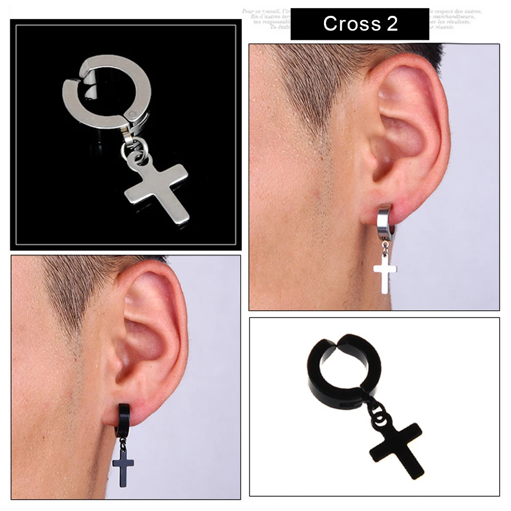 ZP-ES012-4-2 Cross Earring