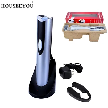 

HOUSEEYOU Rechargeable Wine Opener Corkscrews Openors Easily Open Wine Champagne Bottle Remover Electric Automatic Bar Tools