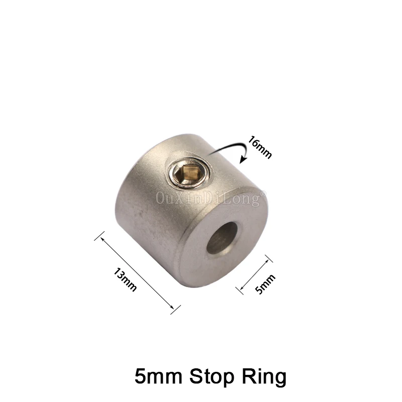 2 шт. 4-10 мм сверло инструменты глубина Стоп Воротник кольцо позиционер расстояние кольцо локатор Деревообрабатывающие инструменты JF1850 - Цвет: 2PCS 5mm Stop Ring
