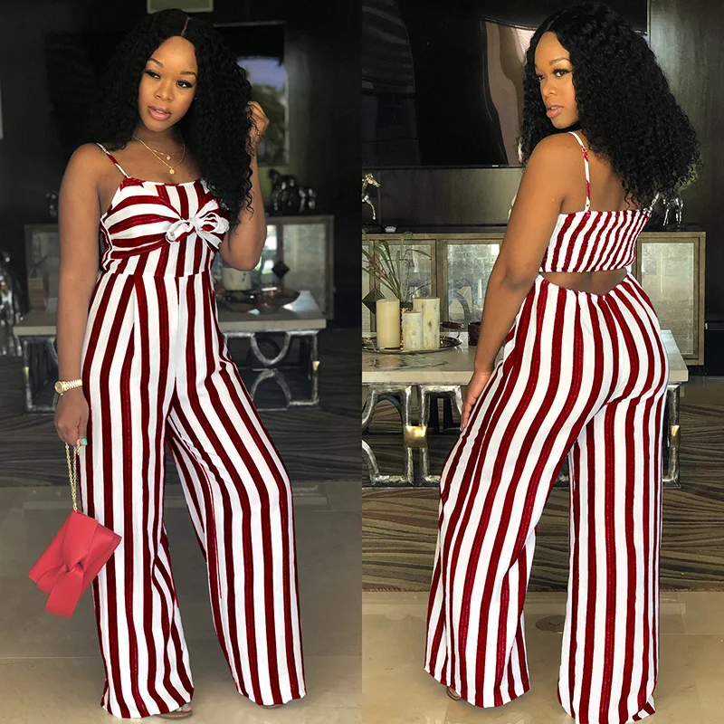suspender jumpsuit