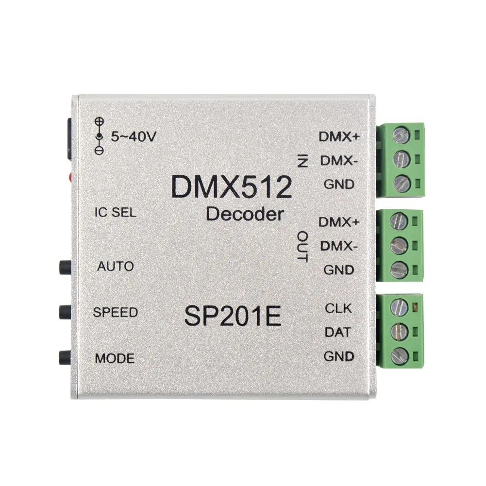 SP201E Symphony DMX512 Decoder Supports 3072 channels Compatible with a variety of ICs Spot Wholesale | Освещение